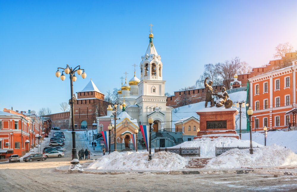 Нижний Новгород зима фото