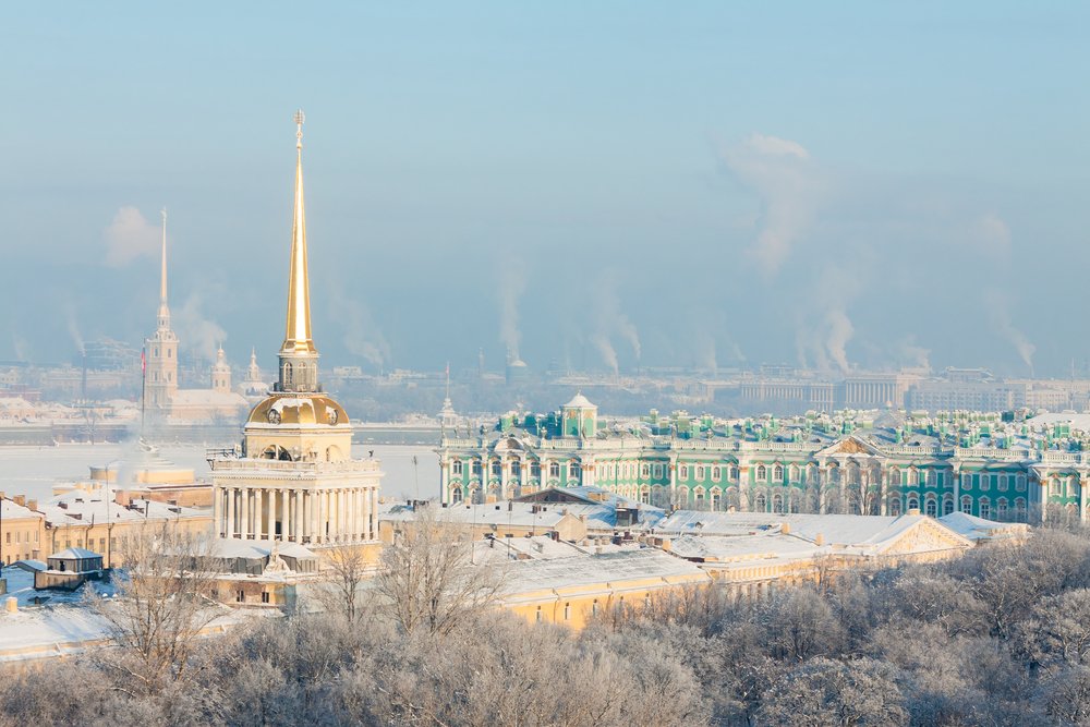 Санкт-Петербург зима фото