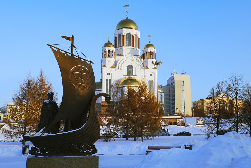 Екатеринбург зима фото