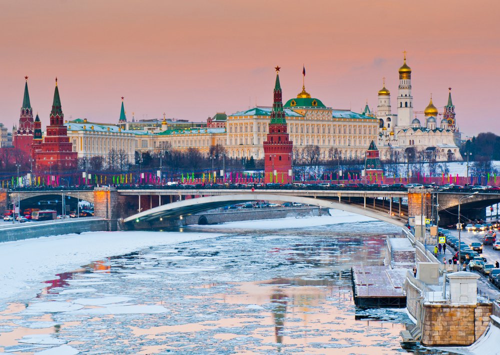 Москва зима фото