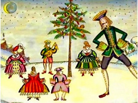 Доклад: История новогодней елки и некоторых праздничных обрядов