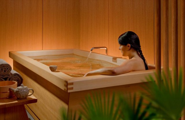 Традиционная японская баня