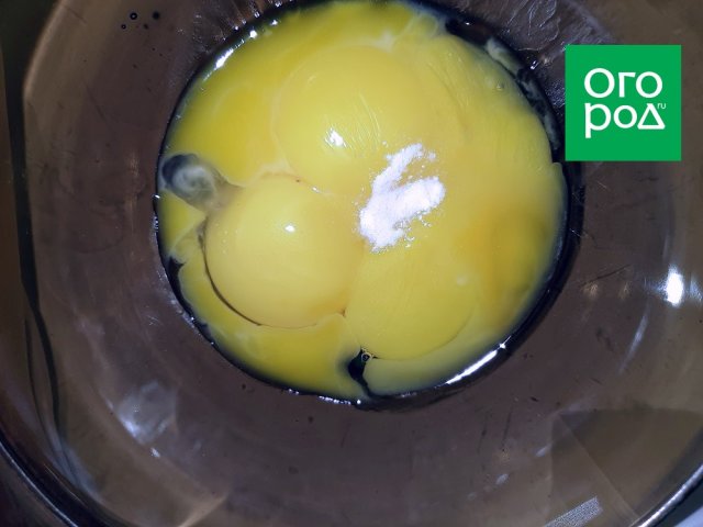 Яйцо с ванилью