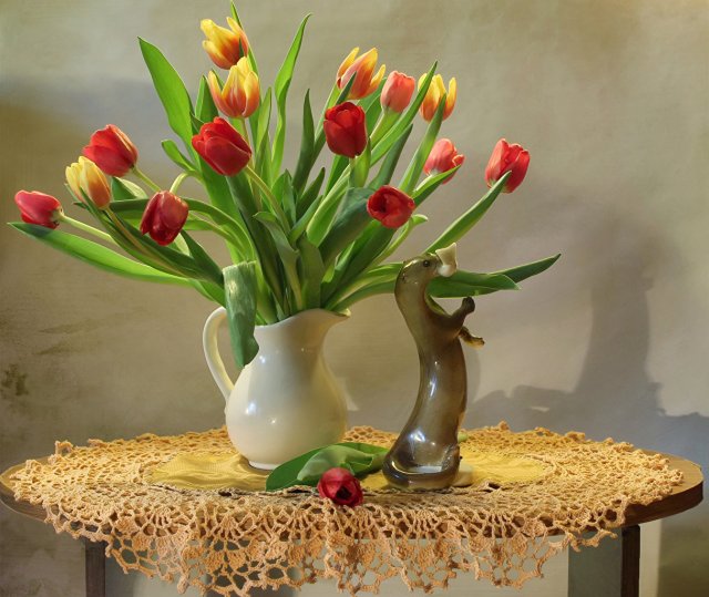 как сохранить срезанные тюльпаны в вазе