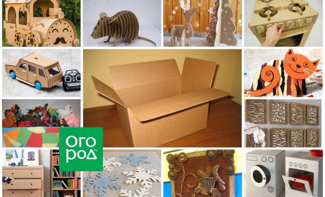 Что можно сделать из картонных коробок: 10 необычных идей