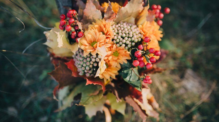 Осенний Букет Фото Красивые Картинки